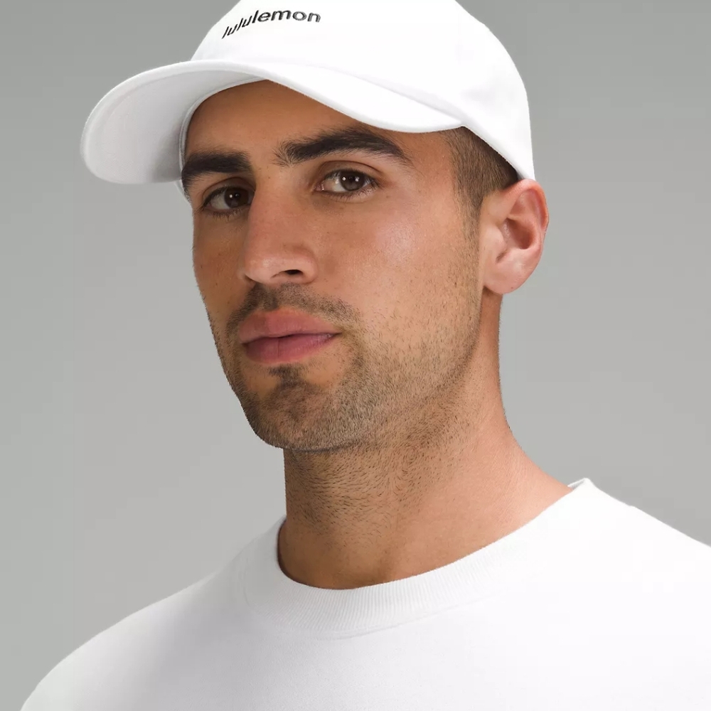 NWT Lululemon Classic Ball Cap Wordmark White/Black - Picture 4 of 8